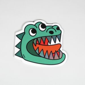Cahier et stickers-Dino
