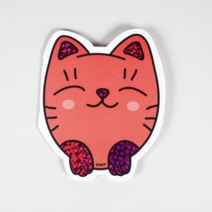 Cahier et stickers- Kitty