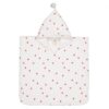 Rose in april: poncho de bain coeur rouge 1- 3 ans.