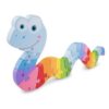Jouet en bois: puzzle serpent Alphabet.