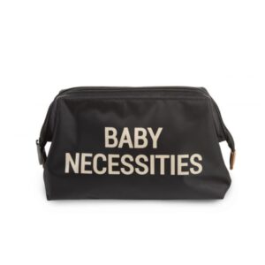 Baby Necessities Trousse De Toilette – Noir Or.