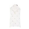 Nid d'ange 75x75 cm Jersey / Mousseline - Coeurs.