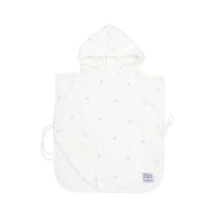 Poncho Bambou lilas 1- 3 ans.