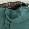 Mini sac polochon- bleu canard - LOVE. - Image 2