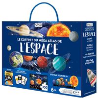 Le coffret méga atlas de l’Espace.