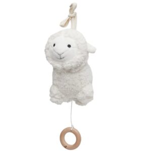 Peluche musicale mouton.