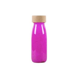 Petit Boum, bouteille sensorielle Float Pink Fluo.