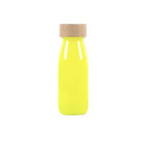 Petit Boum, bouteille sensorielle Float Yellow Fluo.