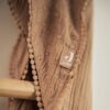 Jollein cape de bain Embroidery 75x75cm Biscuit. - Image 2