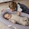 Babynest Premium Mesh Stone Grey. - Image 4