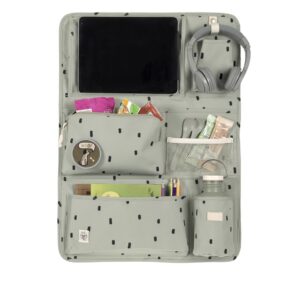 Organisateur de voiture, Happy Prints olive.