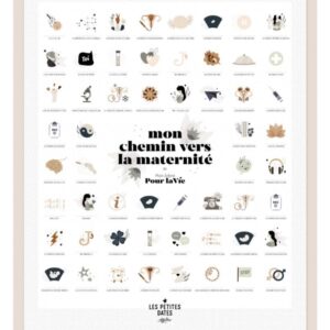 Affiche Mon chemin vers la maternité – DÉDIÉ À LA PMA.