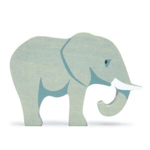 Animal en bois: L&rsquo;éléphant.