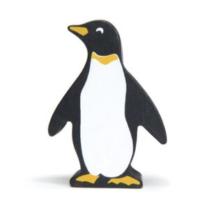 Animal en bois: Le pingouin.