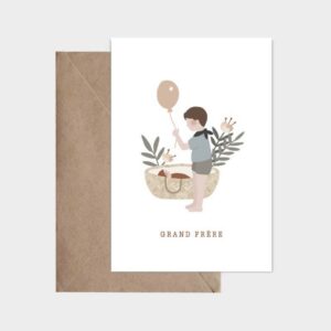 Carte postale – Grand frère.