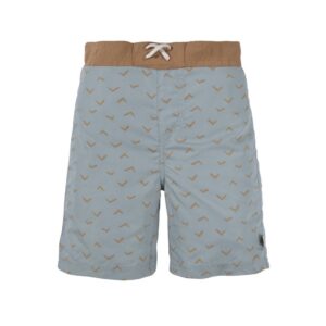 Short de bain anti-UV enfants, bleu clair 13-18mois.