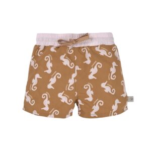 Short de bain bébé – Hippocampe, caramel 13-18mois.