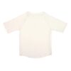 T-shirt anti-UV manches courtes enfants – Poisson, blanc cassé 7-12 mois. - Image 2