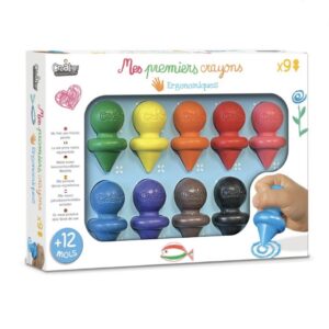 Mes premiers crayons 9 pièces.