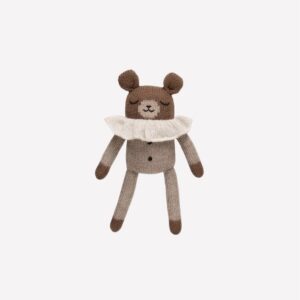 Doudou ourson pyjama avoine | Main Sauvage.