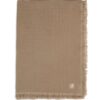 Couverture gaze de coton frange biscuit 75x100cm- Jollein. - Image 4