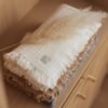 Couverture gaze de coton frange biscuit 75x100cm- Jollein. - Image 5