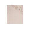 Jollein Drap-housse Jersey 60x120cm - Pale Pink/Rosewood - 2 pièces. - Image 3