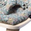 Transat LEVO Hêtre / Coussin Blue Cream Flowers Louise Misha - Charlie Crane. - Image 2