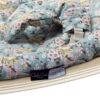Transat LEVO Hêtre / Coussin Blue Cream Flowers Louise Misha - Charlie Crane. - Image 6