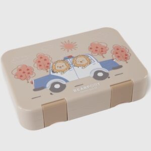 Boîte à lunch pour enfants avec compartiments – Police et Lions.