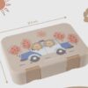 Boîte à lunch pour enfants avec compartiments – Police et Lions. - Image 2