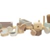 Jouet Train en Bois 45x12cm - Farm. - Image 2