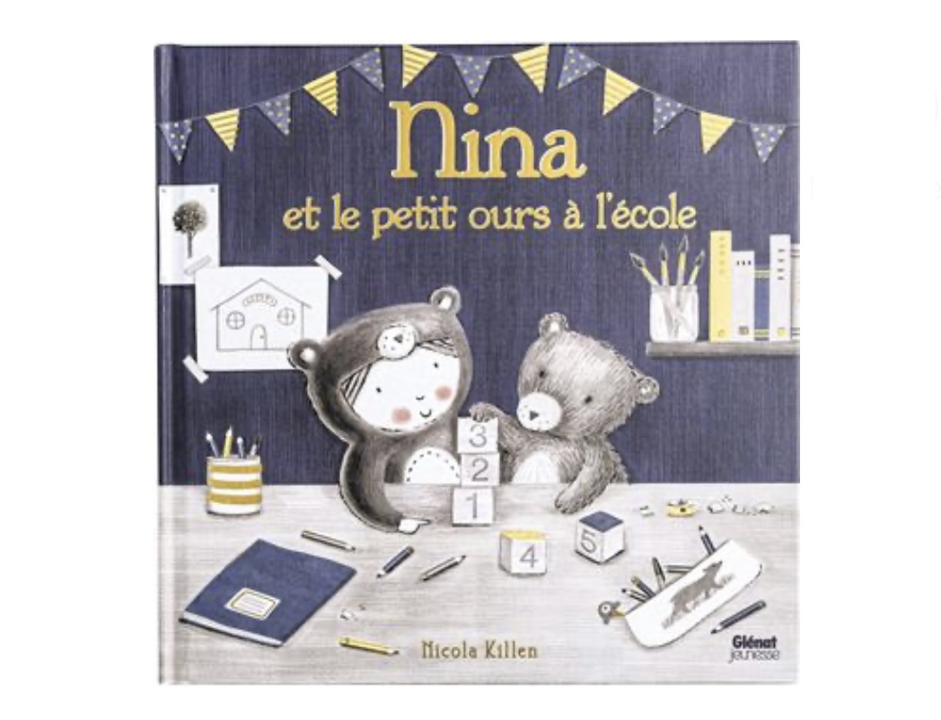 Livre Nina et le petit ours à l’école.
