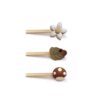 Set de 3 barrettes pour cheveux, modèle forest. - Image 2