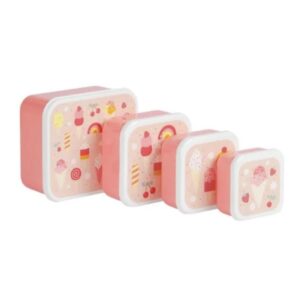 Boîtes à goûter gigognes: Glaces.