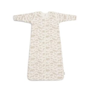 Gigoteuse Jollein avec manches amovibles Animals nougat 110cm.