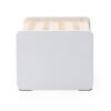 MARCHEPIED EN BOIS BLANC NATUREL. - Image 5
