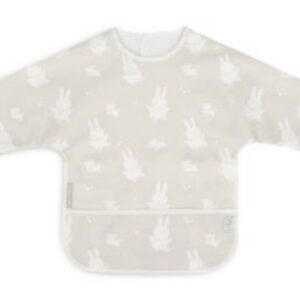 Bavoir imperméable avec manches Miffy Nougat.