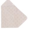 Jollein cape de bain 75x75cm Miffy Jacquard Nougat.
