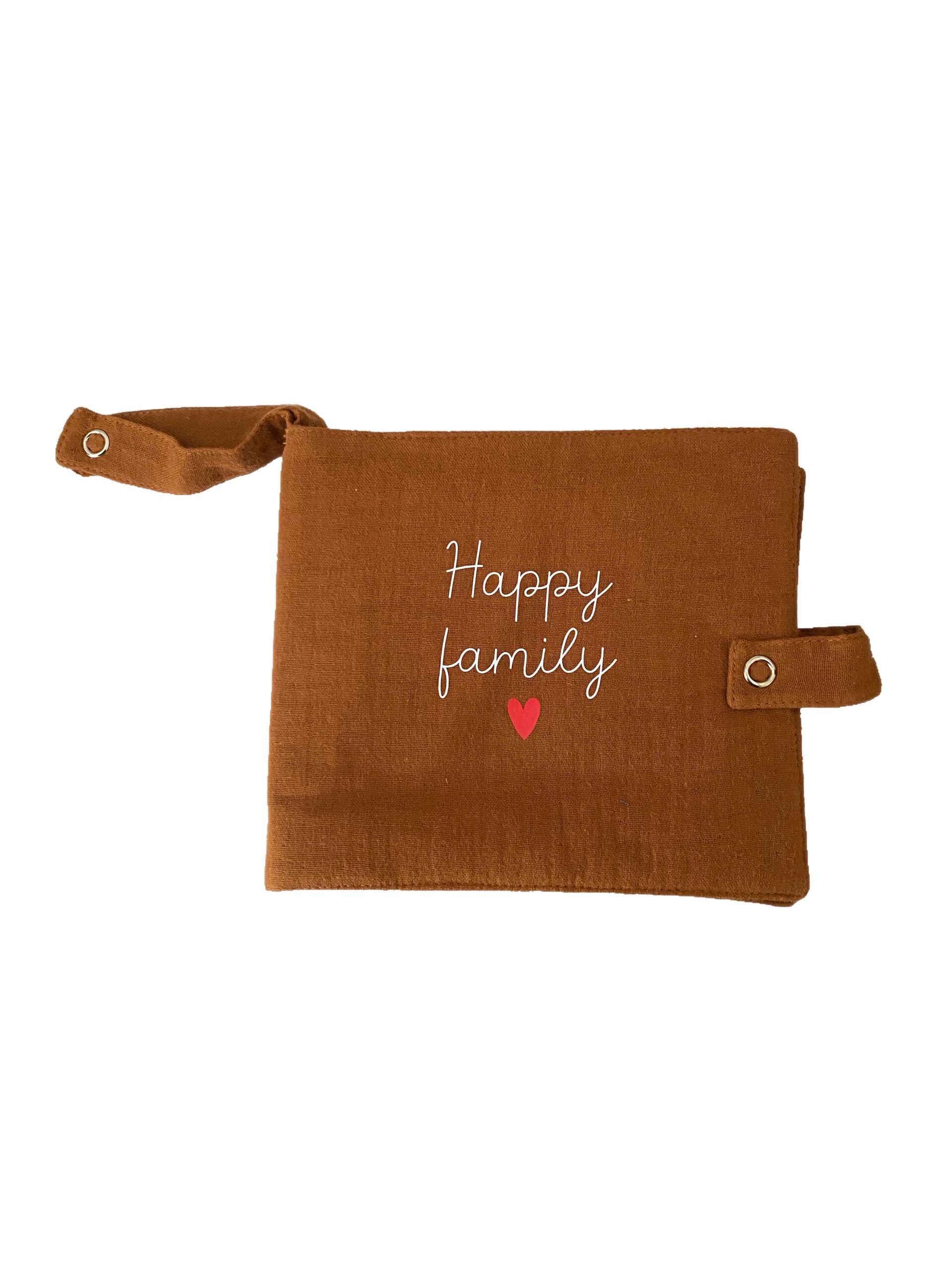 Mini album photo caramel «Happy family»
