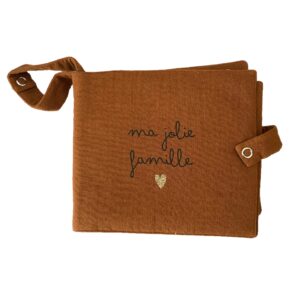 Mini album photo caramel « ma jolie famille »