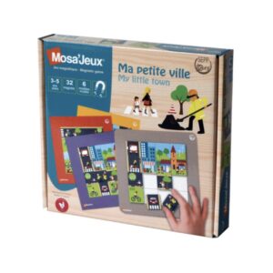 iOTOBO Ma Petite Ville Jeu magnétique.