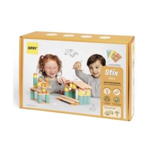 Jeu de construction Oppi Stix 108 pièces.