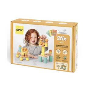 Jeu de construction Oppi Stix 60 pièces.