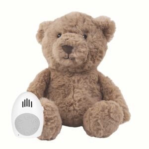 Peluche bruits blancs Lou Ours beige.