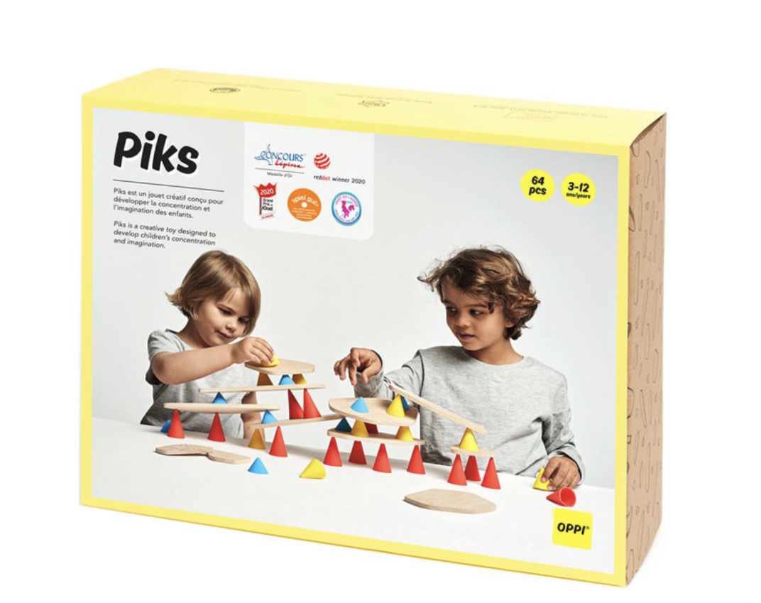 Jeu de construction Oppi Piks big kit.