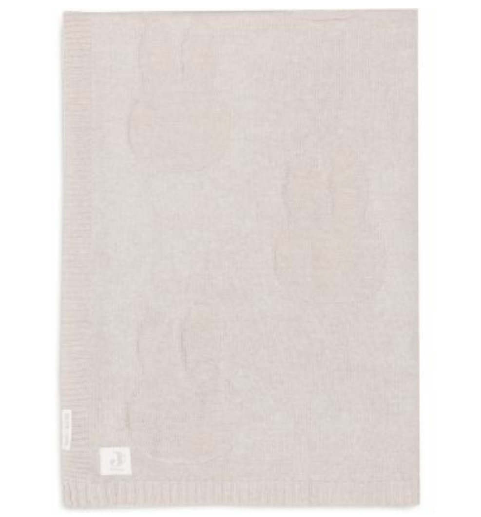 Couverture en tricot Miffy Nougat (75 x 100 cm) Jollein.