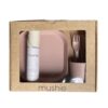 Coffret repas 5 pièces, coloris Blush. Mushie. - Image 2