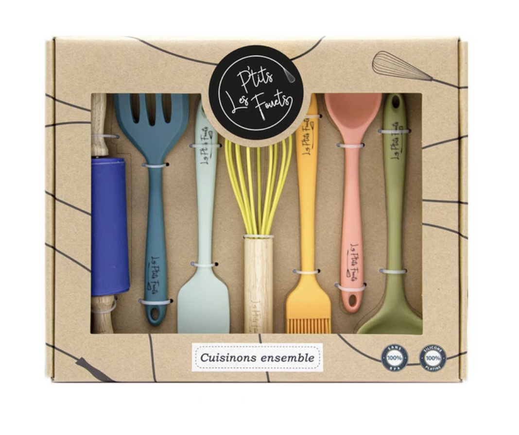 Ensemble d’Ustensiles de Cuisine pour Enfants – Le Kit Complet pour Petits Chefs.