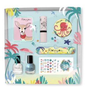 Coffret maquillage fard à paupières. Rosajou.